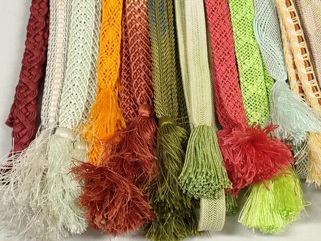 平和屋着物＊夏物　和装小物　帯締め20本セット　レース織　金糸　逸品　DABC1549zzz 平和屋着物○和装小物 帯締め・帯揚げセット 礼装用 柄絞り 松 金糸