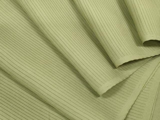 平和屋着物＊夏物　色無地　反物　着尺　絽　京染　抹茶色　逸品　未使用　DABC1757zzz 平和屋着物＊夏物 色無地 反物 着尺 絽 京染 抹茶色 逸品 未使用