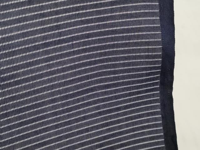 平和屋着物＊夏物　色無地　解き反物　着尺　絽　濃藍色　高島屋扱い　逸品　DABC1769zzz_5