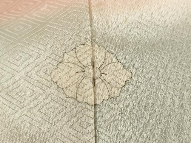 平和屋着物○訪問着 作家物 流水草花籬文 暈し染め 金彩 正絹 逸品