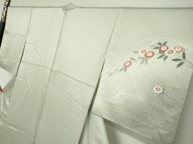 平和屋着物○訪問着 草花文 金彩 正絹 逸品 DABC2064udの通販はau PAY