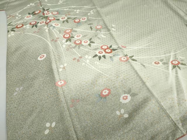 平和屋着物●訪問着　草花文　金彩　正絹　逸品　DABC2064ud 平和屋着物○訪問着 草花文 金彩 正絹 逸品 DABC2064udの通販はau PAY