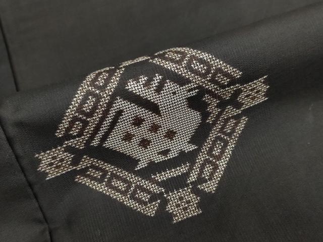 平和屋着物●本場大島紬　9マルキ　地空　有栖川文様　正絹　逸品　DABC2087ud_5