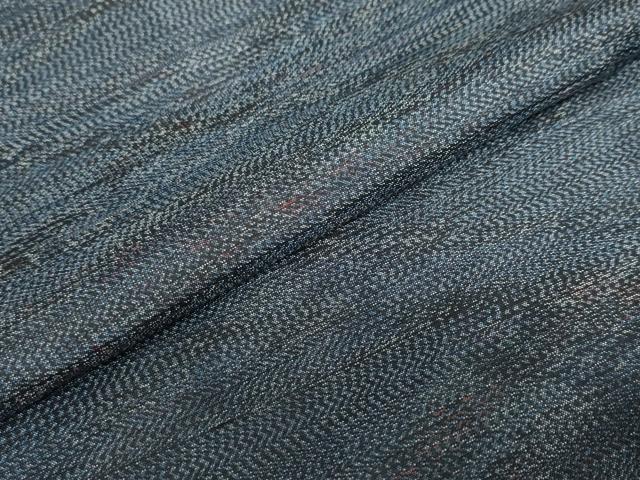 平和屋着物●本場大島紬　抽象文様　正絹　逸品　DABC2239ud_4