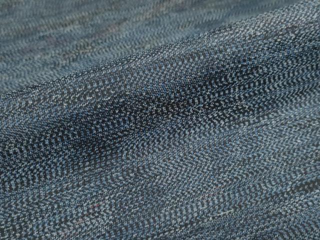 平和屋着物●本場大島紬　抽象文様　正絹　逸品　DABC2239ud_5