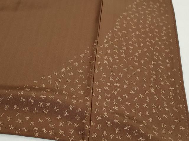 平和屋着物●訪問着　草花丸文　暈し染め　金彩　正絹　逸品　DABC2277ud_8