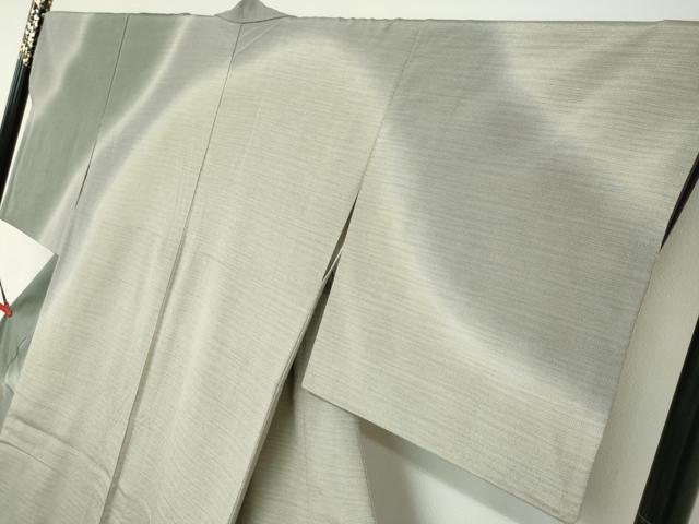 平和屋着物○本塩沢 やまだ織 訪問着 染色作家 桐村博 霞文 暈し染め
