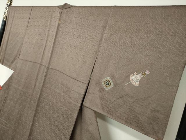 平和屋着物●京縫　月聖子　訪問着　総刺繍　吉祥文　金糸　金通し地　正絹　逸品　DABC2431ud_2