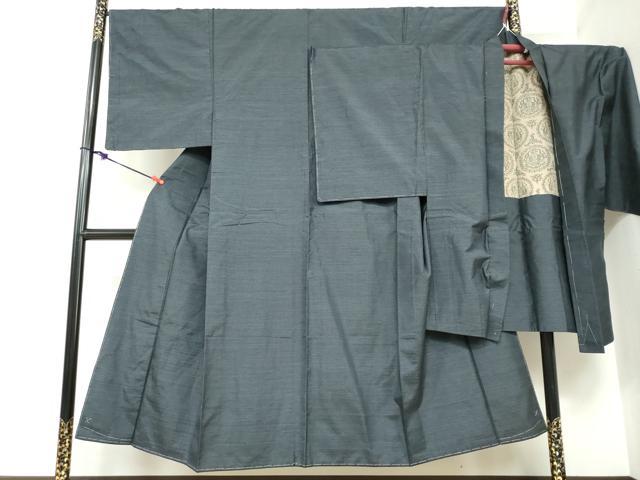 平和屋着物●男性　本場大島紬　アンサンブル　長羽織　100亀甲　総詰め　正絹　逸品　未使用　DABC2491ud 27,690円