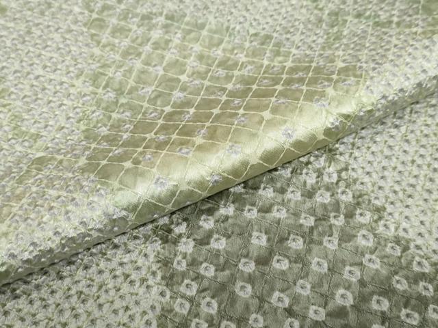 平和屋着物●訪問着　総絞り　抽象文様　ロング丈　正絹　逸品　DABC2516ud_6