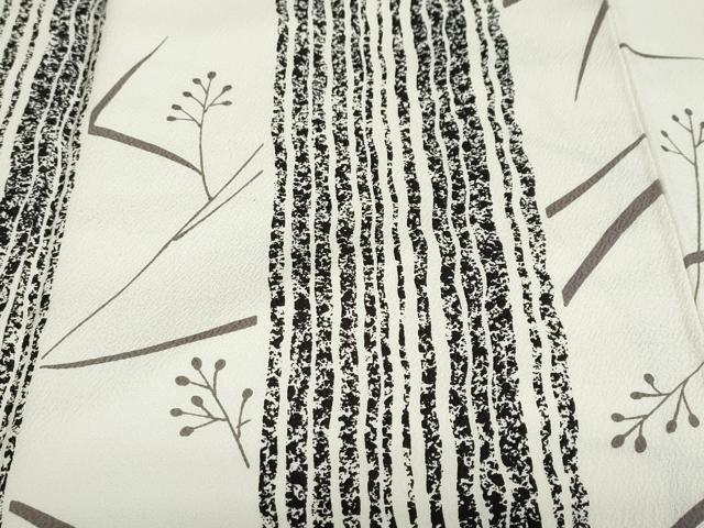 平和屋着物●訪問着　作家物　鹿の子枝花文　正絹　逸品　DABC2565ud_5