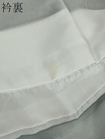 平和屋着物●江戸小紋　草花文　黒地　洗える着物　未使用　DABC2589ud_7