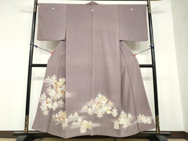 平和屋着物＊夏物 重要無形文化財 本場宮古上布 変わり間道 苧麻 逸品