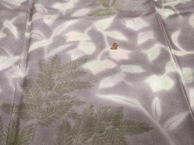 平和屋着物●訪問着　南天文　暈し染め　正絹　逸品　DABC2750ud_5