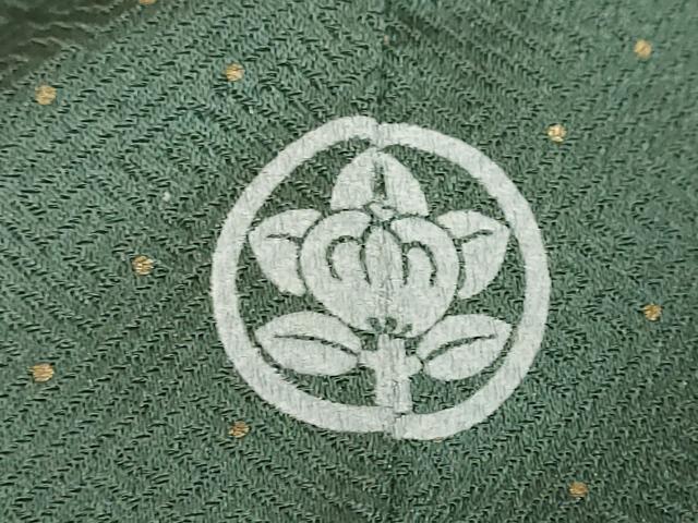 平和屋着物●訪問着　駒刺繍　絞り　舞桜文　金彩　正絹　逸品　DABC2789ud_8