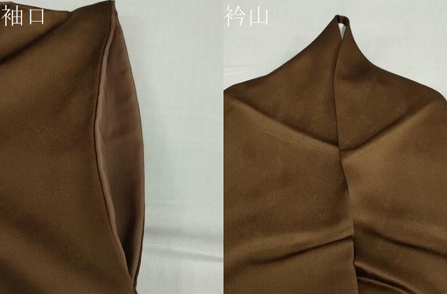 平和屋着物●訪問着　楽器草花文　金彩　正絹　逸品　DABC2897ud_9