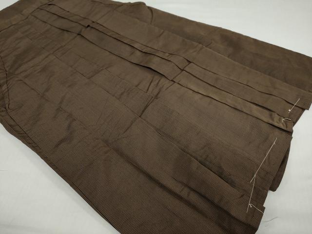 平和屋着物●男性　馬乗り袴　縞　正絹　逸品　DABC2998ud 27,885円