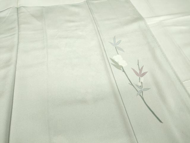 平和屋着物●訪問着　友禅　作家物　枝花文　正絹　逸品　DABC3405az_8
