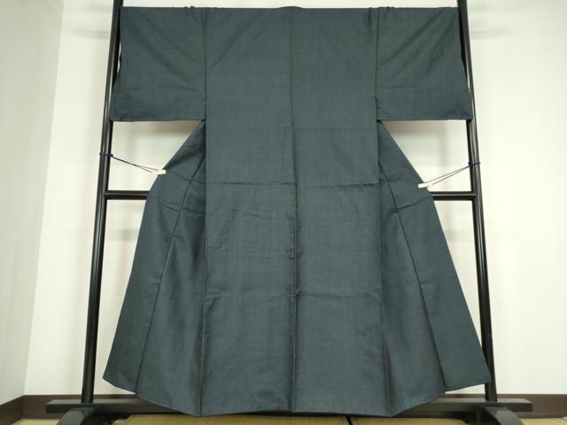 平和屋着物○男性 本場大島紬 100亀甲 総詰め キングサイズ 正絹 逸品