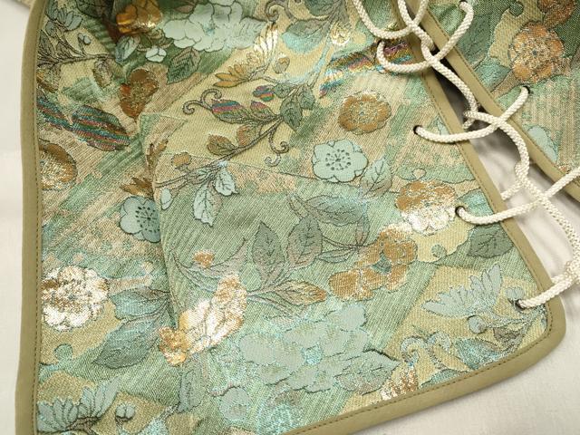 平和屋着物[]男の子　陣羽織・金襴兜セット　端午の節句　こどもの日　吉祥花文　金銀糸　DABC5144ma_3