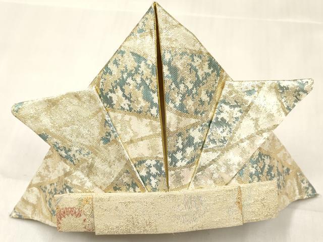 平和屋着物[]男の子　陣羽織・金襴兜セット　端午の節句　こどもの日　吉祥花文　金銀糸　DABC5144ma_6
