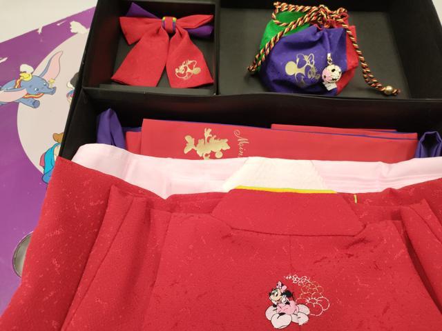 平和屋着物[]卒園式　女の子　子供　長襦袢(単衣・半衿刺繍)・行灯袴・巾着・髪飾りセット　キャラクター　金銀彩　箱付き　DABC5469ma_8