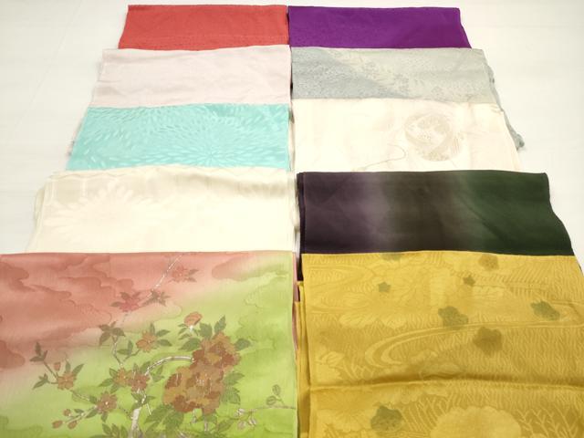 平和屋着物★和装小物　帯揚げ10枚セット　正絹　逸品　DABC5619xg