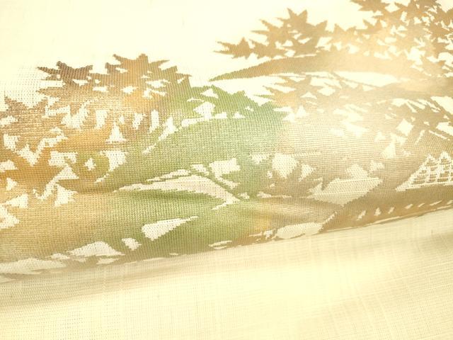 平和屋着物＊夏物　八寸名古屋帯　風景文　DABC8091cm 平和屋着物＊夏物 八寸名古屋帯 風景文 DABC8091cm 【公式通販】