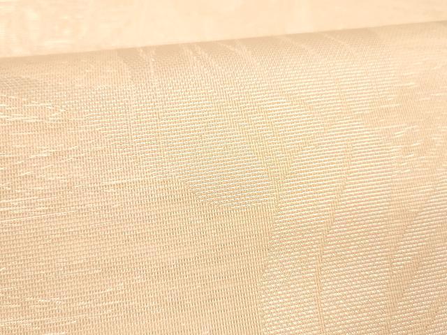 平和屋着物＊夏物　全通柄　本袋帯　草花文　銀糸　正絹　逸品　DABC8920cm_3