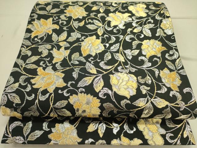 平和屋着物＊夏物　八寸名古屋帯　抽象文様　正絹　逸品　DABB3214cm 平和屋着物＊夏物 八寸名古屋帯 抽象文様 正絹 逸品 DABB3214cm
