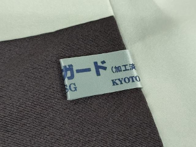 平和屋着物●本加賀友禅作家　藤村建雄　訪問着　草花文　正絹　逸品　DABD1425ps_9