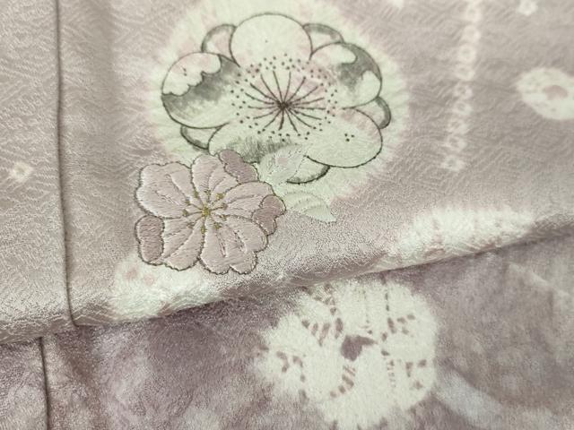 平和屋着物●訪問着　絞り　刺繍　手描き　辻が花　鈴乃屋扱い　正絹　逸品　未使用　DABD1612ps_6