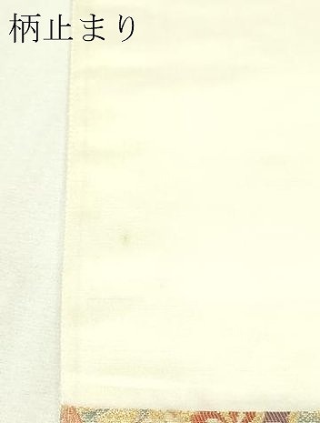 平和屋本店▼六通柄袋帯　重文彫金文　本金二重箔　正絹　24ｋ　逸品　DABD3203sf_7