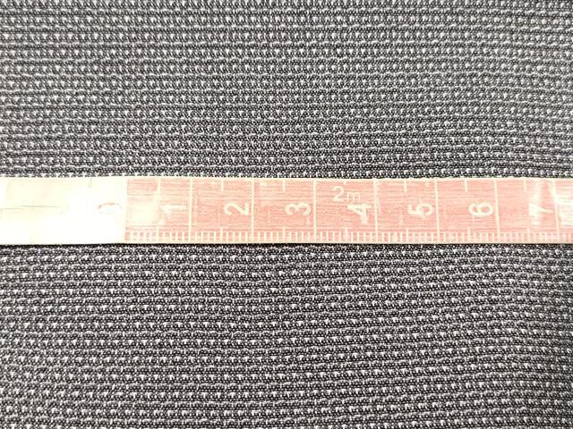 平和屋着物▽本塩沢　単衣　180亀甲　総詰め　正絹　逸品　DABD5912fe_6