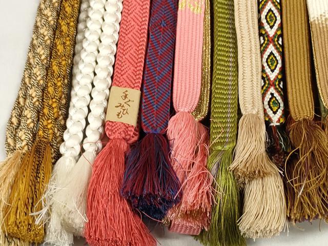 平和屋着物●和装小物　帯締め20本セット　高麗組　笹浪組　唐組　鎌倉組　大和組　御岳組　金銀糸　逸品　DABD7525zzz_5