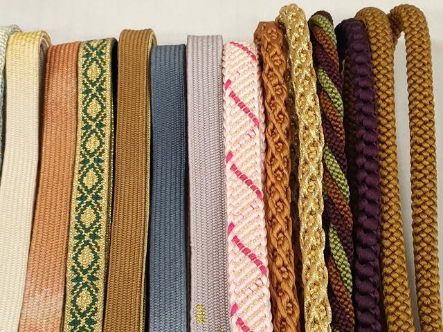 平和屋着物●和装小物　帯締め20本セット　高麗組　奈良組　大和組　御岳組　冠組　角八つ組　金糸　逸品　DABD8307zzz_2
