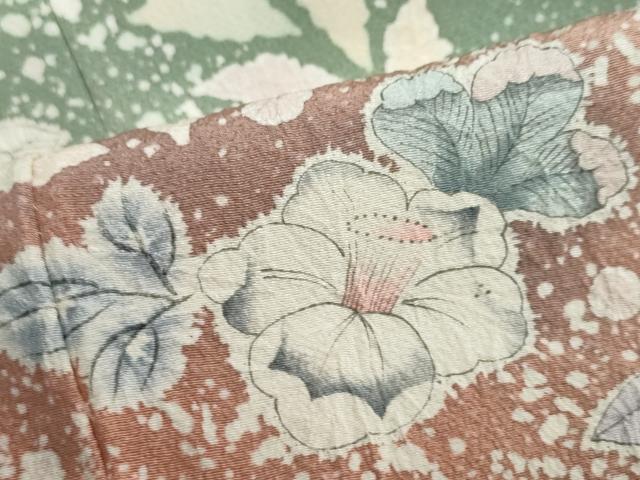 平和屋着物●越後十日町の一流染匠　桐屋・翠山工房　訪問着　絞り　辻が花　暈し染め　正絹　逸品　DABD9099ud_7