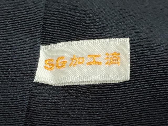 平和屋着物●訪問着　枝垂れ花文　暈し染め　金彩　正絹　逸品　DABD9145ud_9