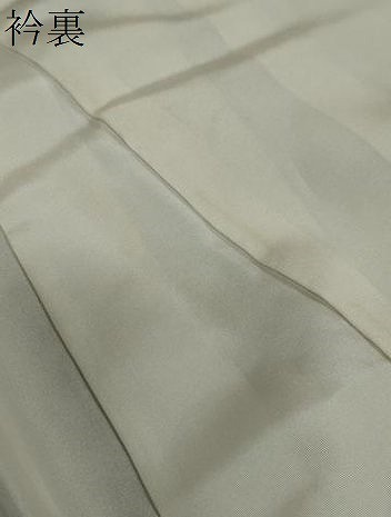 平和屋着物●訪問着　友禅　作家物　草花文　暈し染め　正絹　逸品　未使用　DABD9323ud_8