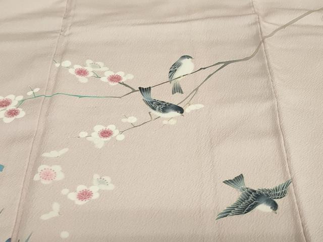 平和屋着物●訪問着　友禅　童子遊び　暈し染め　正絹　逸品　DABD9329ud_5