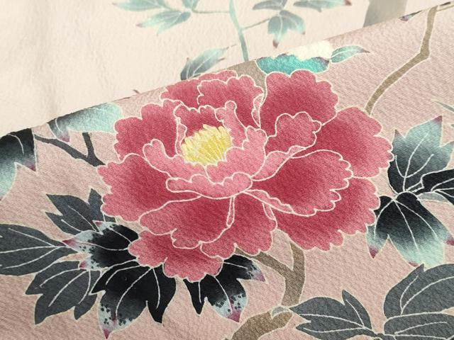 平和屋着物●訪問着　友禅　童子遊び　暈し染め　正絹　逸品　DABD9329ud_7