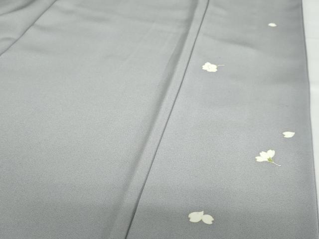 平和屋着物●訪問着　草花丸文　金彩　反端付き　正絹　逸品　DABD9920ud_8