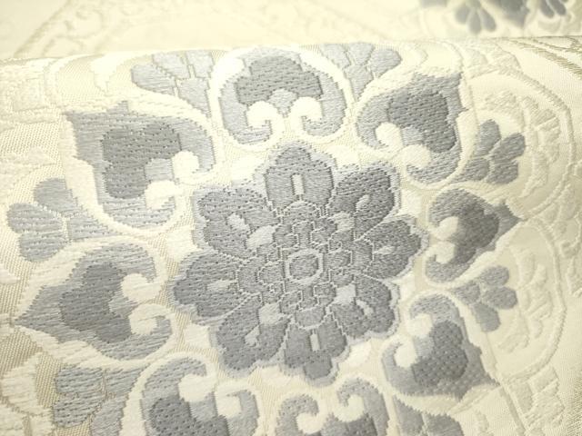 平和屋着物●西陣　美術工芸　秀悦　六通柄袋帯　唐織　蜀江華文様　共箱付き　正絹　逸品　DABE1276op_4