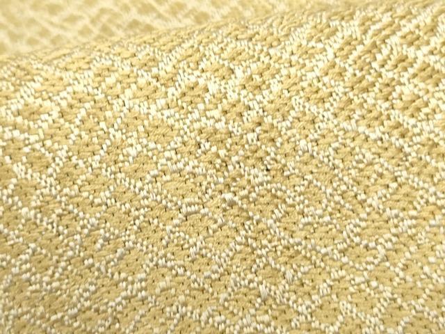 平和屋着物●男性　本場筑前博多織　角帯　網目文様　正絹　逸品　DABE1447op_4