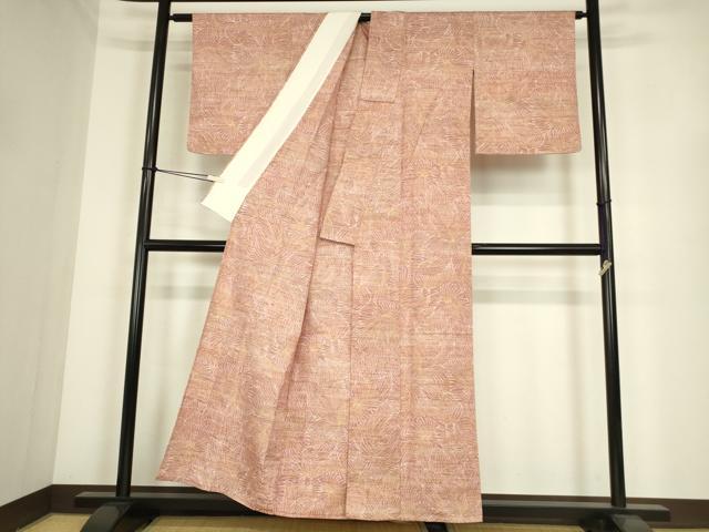 平和屋着物▽訪問着　単衣　花尽くし　正絹　逸品DABE4351az_2