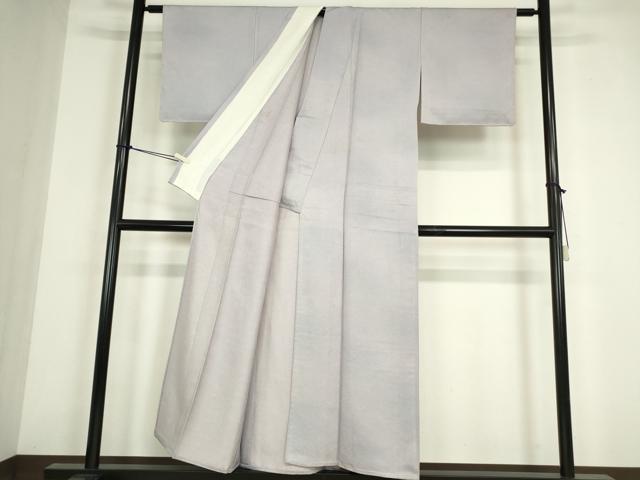 平和屋着物▽江戸小紋　単衣　青海波　暈し染め　正絹　逸品　DABE4414az_2