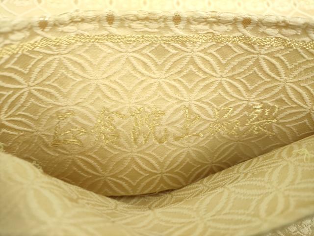 平和屋着物●六通柄袋帯　唐織　新小石丸　正倉院上品裂　金糸　正絹　逸品　DABE5055ps_5