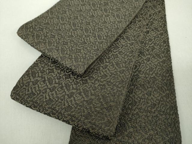 平和屋着物●男性　角帯　流水草花文　正絹　逸品　CABE0319hy 平和屋着物男性 角帯 流水草花文 正絹 逸品 CABE0319hy