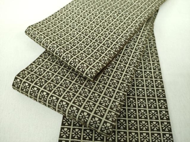 メンズ 平和屋着物○男性 角帯 幾何学文様 CABF5548hy