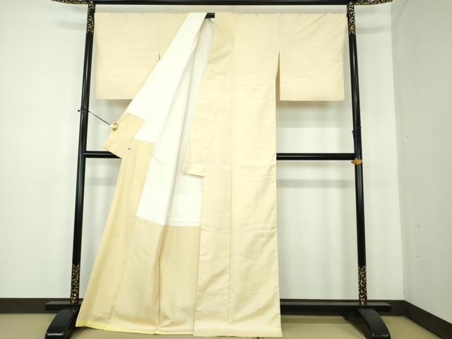 平和屋着物●絲藝苑　上島洋山　紬　海草染　蒸栗色　さが美扱い　正絹　逸品　DABE5388ps_2